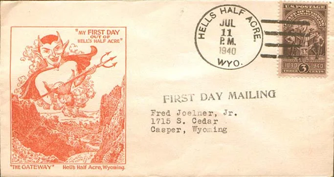 Devils on Postage Stamps