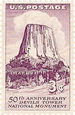 Original philatelic illustration from Devils on Postal Stamps