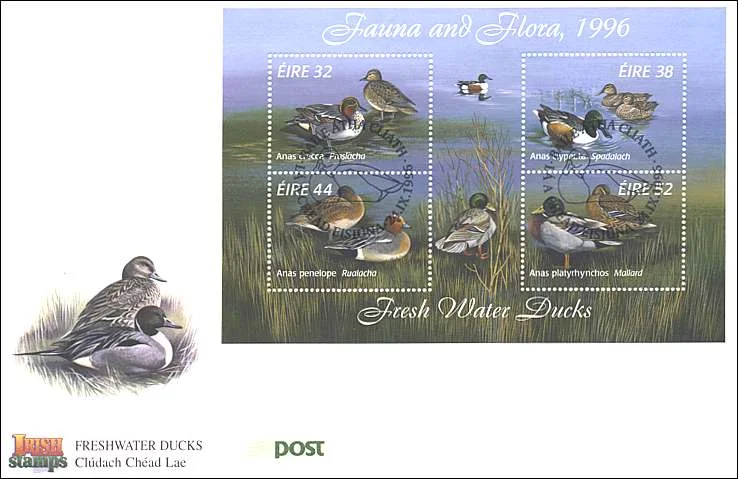 Ducks on Postage Stamps