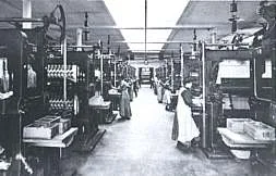 Embroidery — original stamp illustration