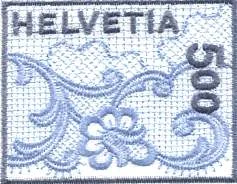 Original philatelic illustration from Embroidery on Stamps