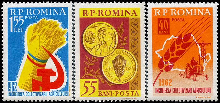 Five Years Plans — original stamp illustration
