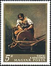 Hungary, 1968. The Knife Grinder. Scott 1906.
