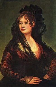 Francesco Goya - the Great Spanish Painter, on Stamps — original stamp illustration