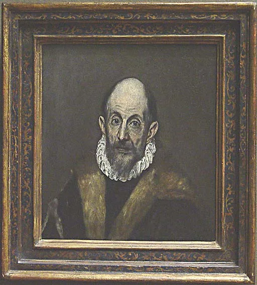 Great Works of El Greco from the Metropolitan Museum, NY — original stamp illustration