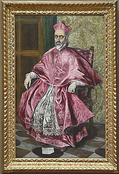 Great Works of El Greco from the Metropolitan Museum, NY — original stamp illustration