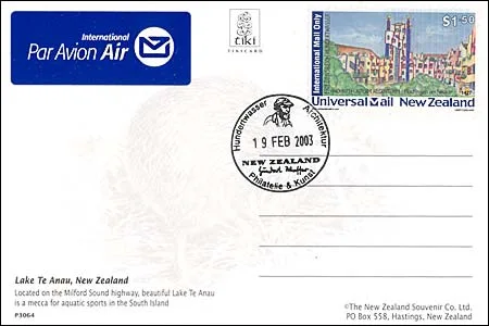 Hundertwasser's 3rd Death Anniversary — original stamp illustration