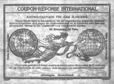 International Reply Coupons