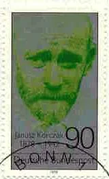 J. Korczak, a Polish Artist, on Stamps