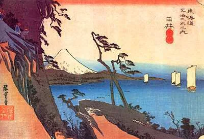 Landscapes by the Japanese painter Hiroshige Ando