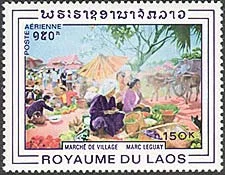 Marc Leguay and Laos original illustration