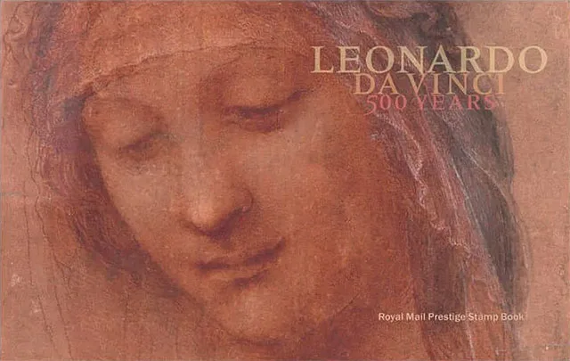 Leonardo da Vinci - 500th Death Anniversary — original stamp illustration
