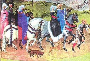 Les tres riches heures du Duc de Berry — original stamp illustration