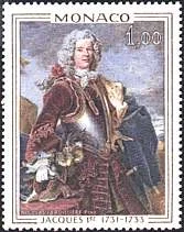 1972. Jacques I, by Nicolas de Largillière. Scott 860.
