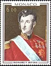1977. Honoré V, by Marie Verroust. Scott 1093.