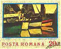 Romania, 1974. Boats at Montfleur.