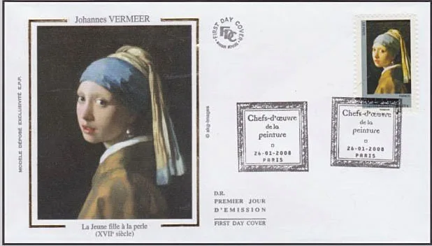 Mosaics of Albania on Stamps — original stamp illustration