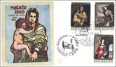 Original illustration from Offices Gallery, Florence. Raphael and Sarto.