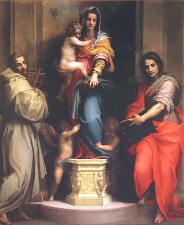 Andrea del Sarto. Madonna of the Harpies. 1517.