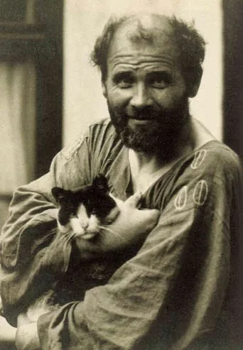 Paintings of Gustav Klimt on Postal Stamps — original stamp illustration