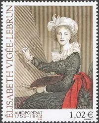 France, 2002. Vigée-Lebrun, Self-portrait