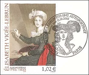 France, 2002. Vigée-Lebrun, Self-portrait. First Day: 10/12/2002