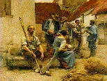 PARIS.MUSEES.ORSAY.COLLECTIONS.PAINTNGS — original stamp illustration