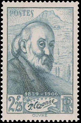 Paul Cezanne: 100 Birth Anniversary Stamp - 1939