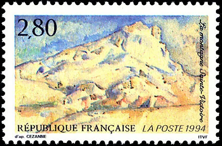 Paul Cezanne: 100 Birth Anniversary Stamp - 1939