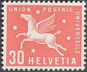 Pegasus on Stamps — original stamp illustration