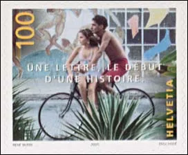 Photographs by Rene Burri on Swiss Definitive Stamps — original stamp illustration