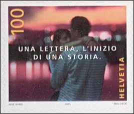 Photographs by Rene Burri on Swiss Definitive Stamps — original stamp illustration