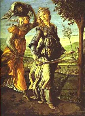Portraits of Judith on Postal Stamps — original stamp illustration