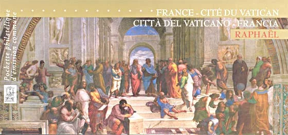 Raphael Joint Issue France - Vatican 2005