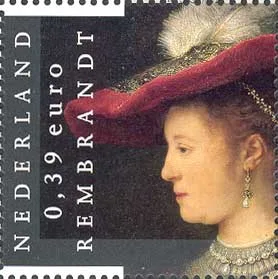 Rembrandt 400th Birth Anniversary on TGP Stamps — original stamp illustration