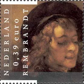 Rembrandt 400th Birth Anniversary on TGP Stamps — original stamp illustration