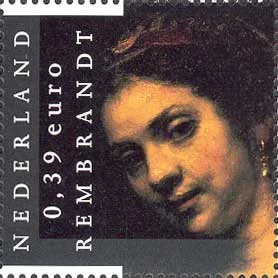 Rembrandt 400th Birth Anniversary on TGP Stamps — original stamp illustration