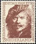 The Netherlands. Rembrandt. Self-portrait of 1639. Sc. B295.