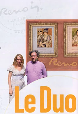 Renoir on Stamps: 90th Death Anniversary