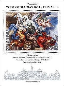 Stamp image reproduced in the original classical art poll