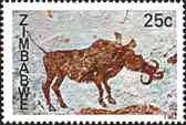 1981, Zimbabwe, Warthog, Mucheka Cave