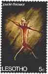 Original illustration from Rock Paintings on Stamps