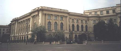 Romania, Bucharest. The Royal Palace. The Left (Kretzulescu) Wing.