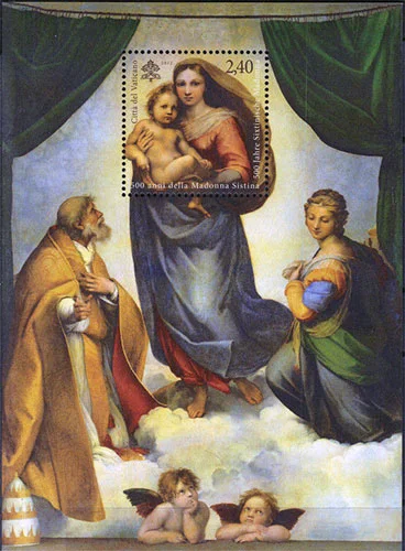 Sistine Madonna — Awarded Stamps