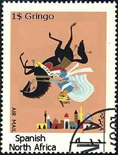 SNA- 1001 Nights — original stamp illustration