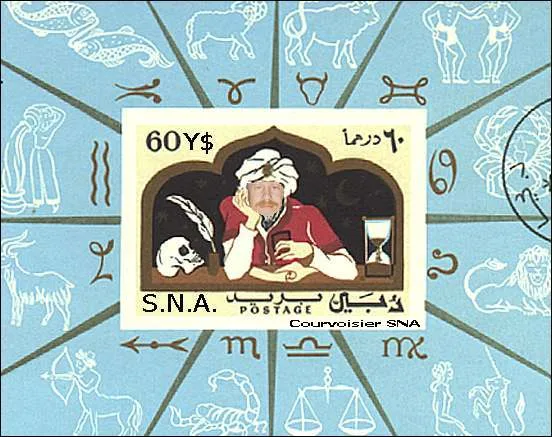 SNA- 1001 Nights — original stamp illustration