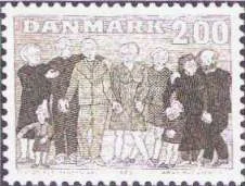 Socialism and Depressions on Danish Stamps
