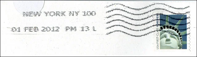 Statue of Liberty — Las Vegas Stamp