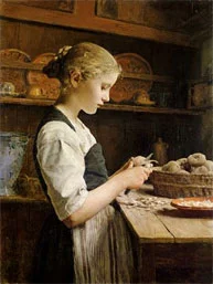 Swiss Art on Stamps original illustration