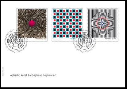 Swiss Art on Stamps — original philatelic illustration